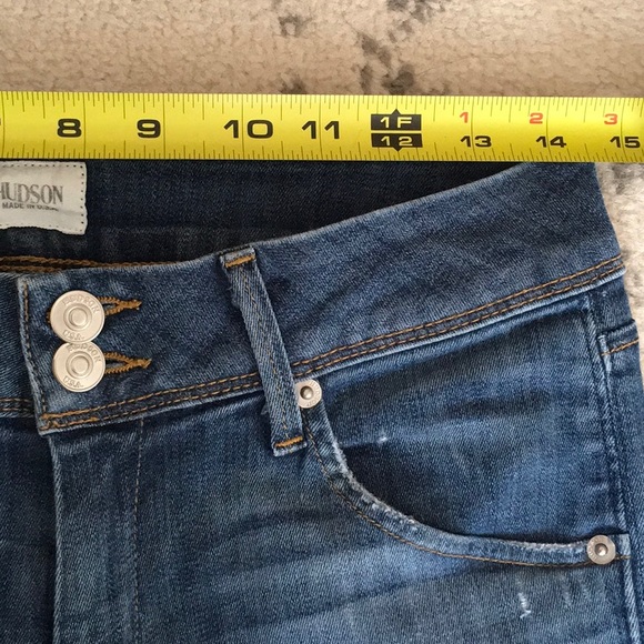 Like NEW, Professionally Tailored Hudson, Collin Flap Skinny Jean. 27 - Picture 7 of 9